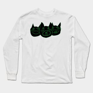Evil cats Long Sleeve T-Shirt